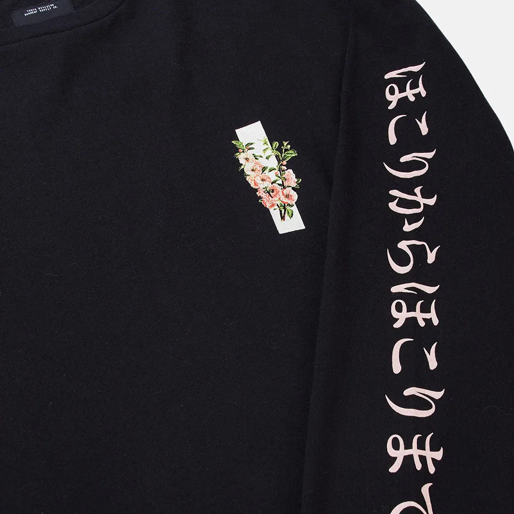 10Deep - Ashes To Ashes Men's L/S Tee, Black