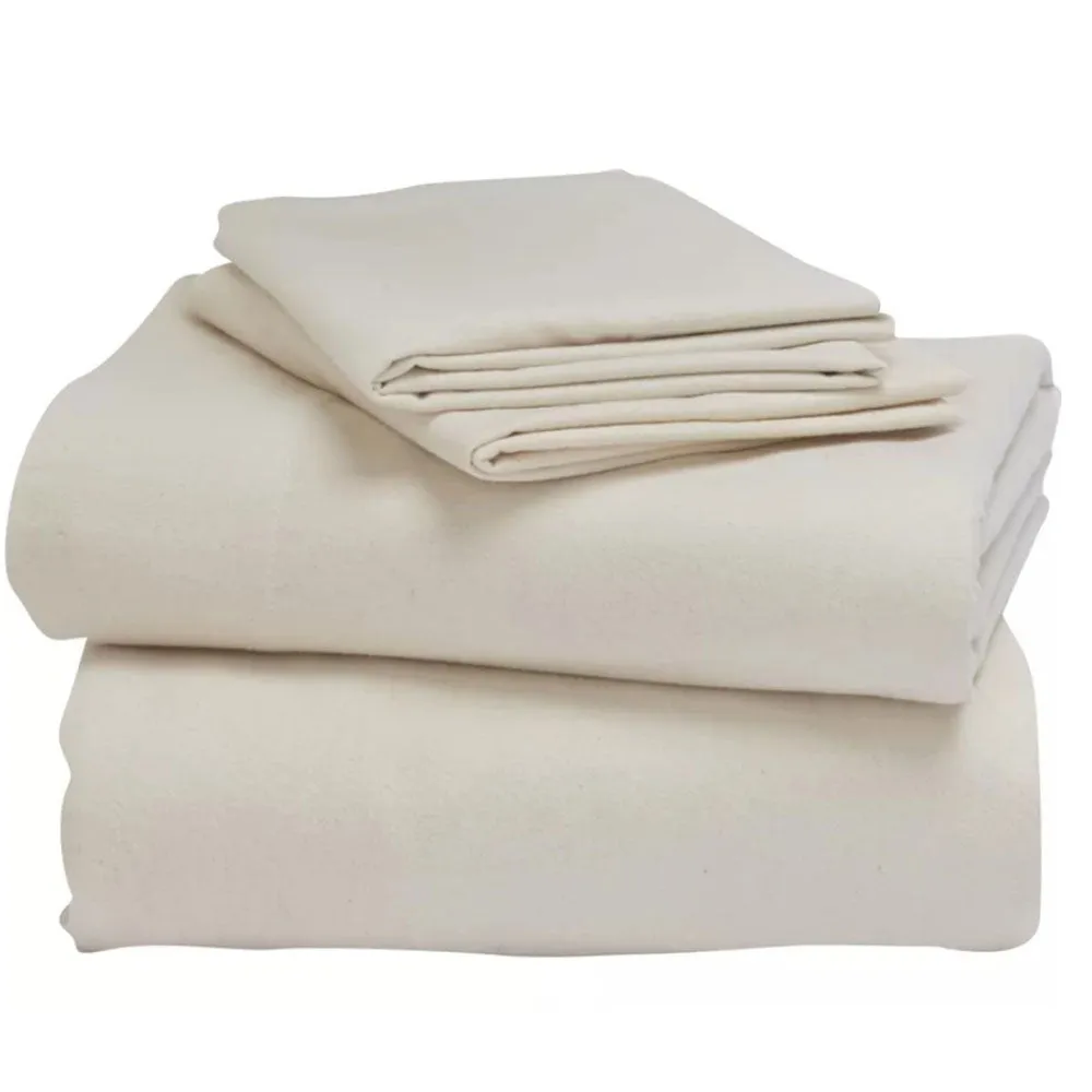 Airstream Custom Organic Cotton Flannel Sheets for Quiksilver Travel Trailers