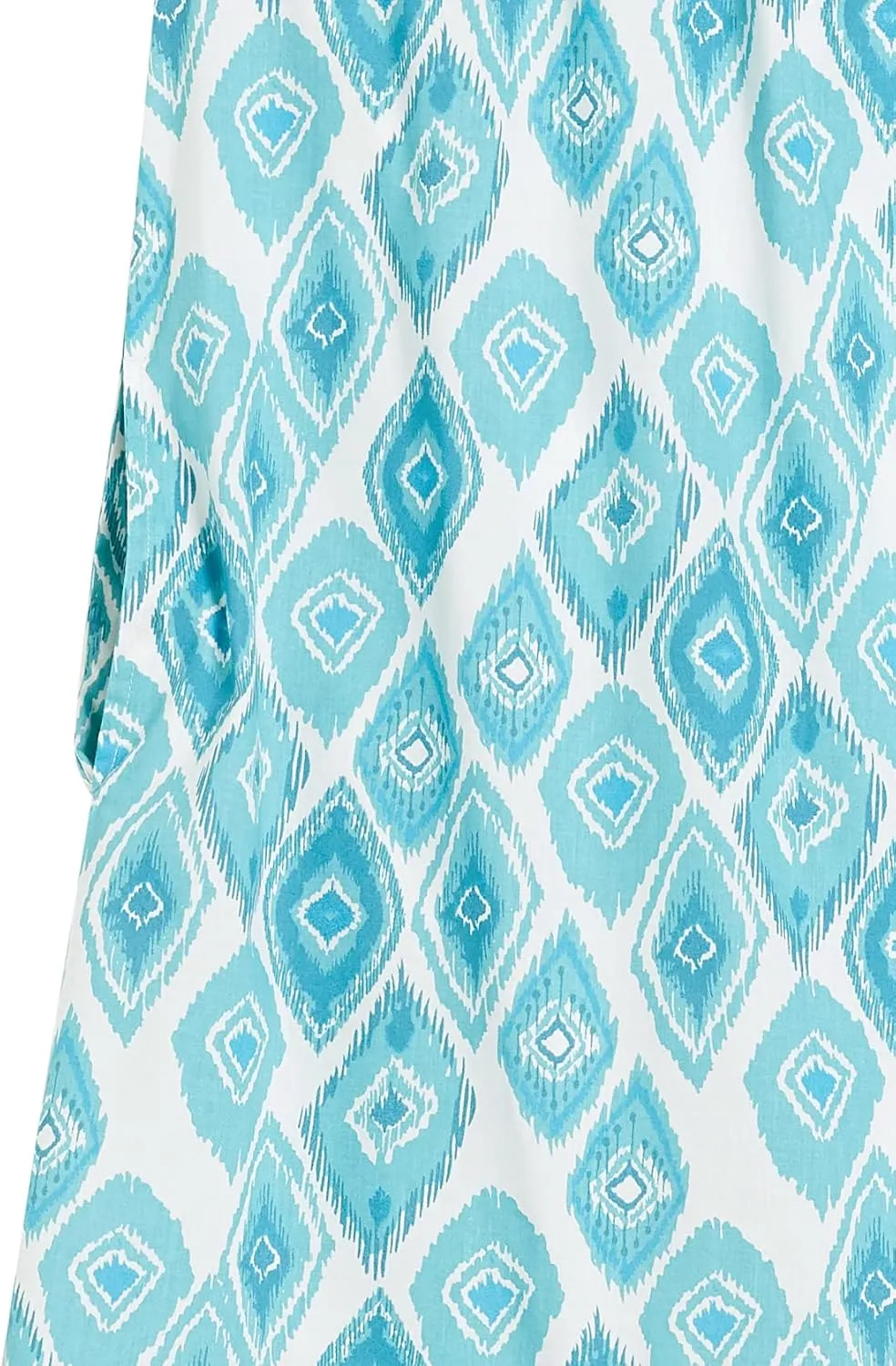 AmeriMark Womens Breezy Casual Sundress Beach Coverup Sleeveless with Side Pocket