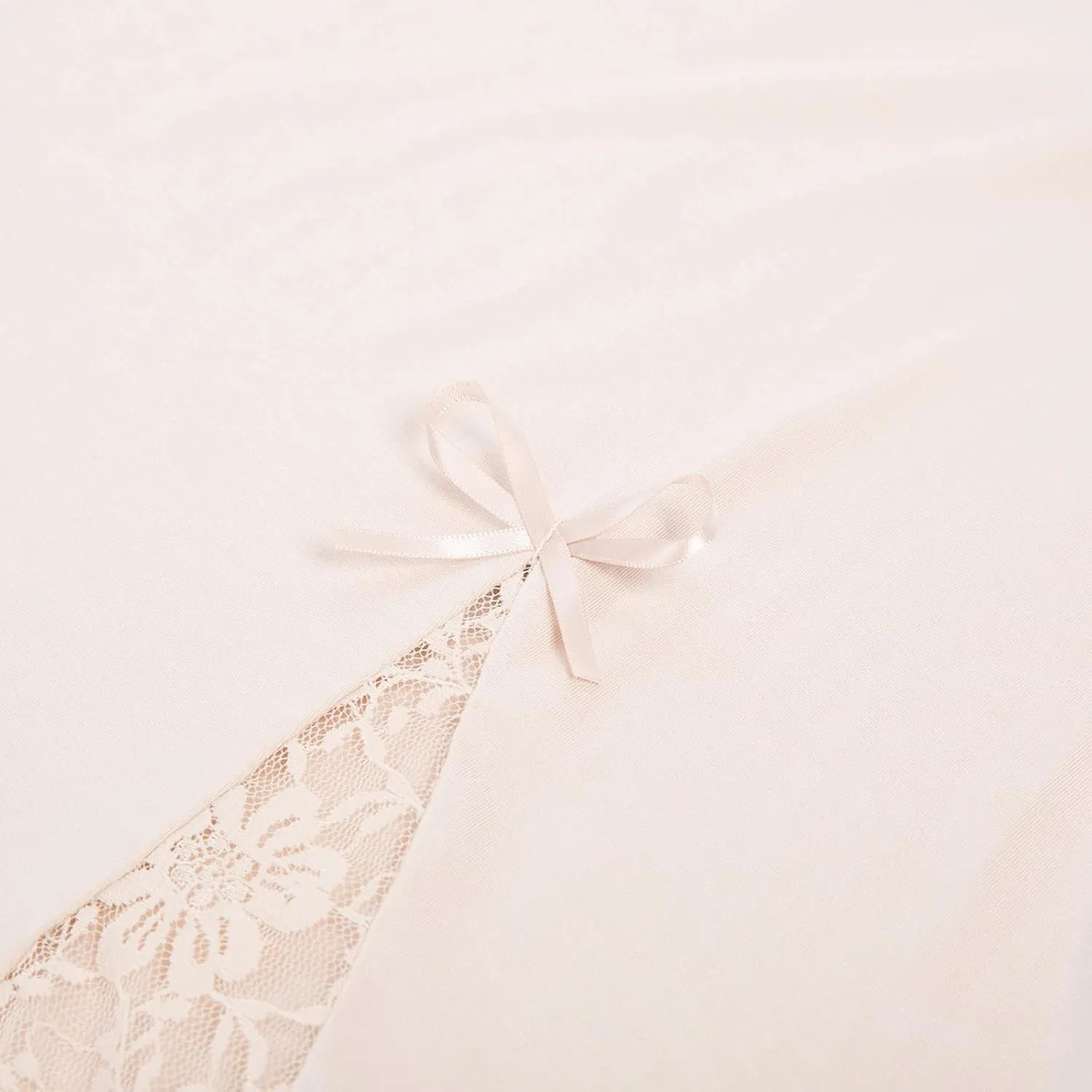 Belle Poque Women Lace Full Slips for Under Dress Cotton V Neck Nightgown Sleepwear