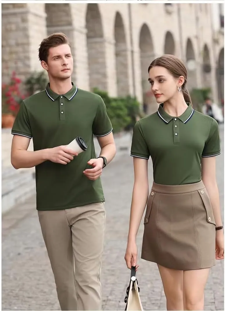 Custom Polo Shirt for Men Women Design Your Own Personalized Print Logo Photo Text Golf Tee Work Shirt