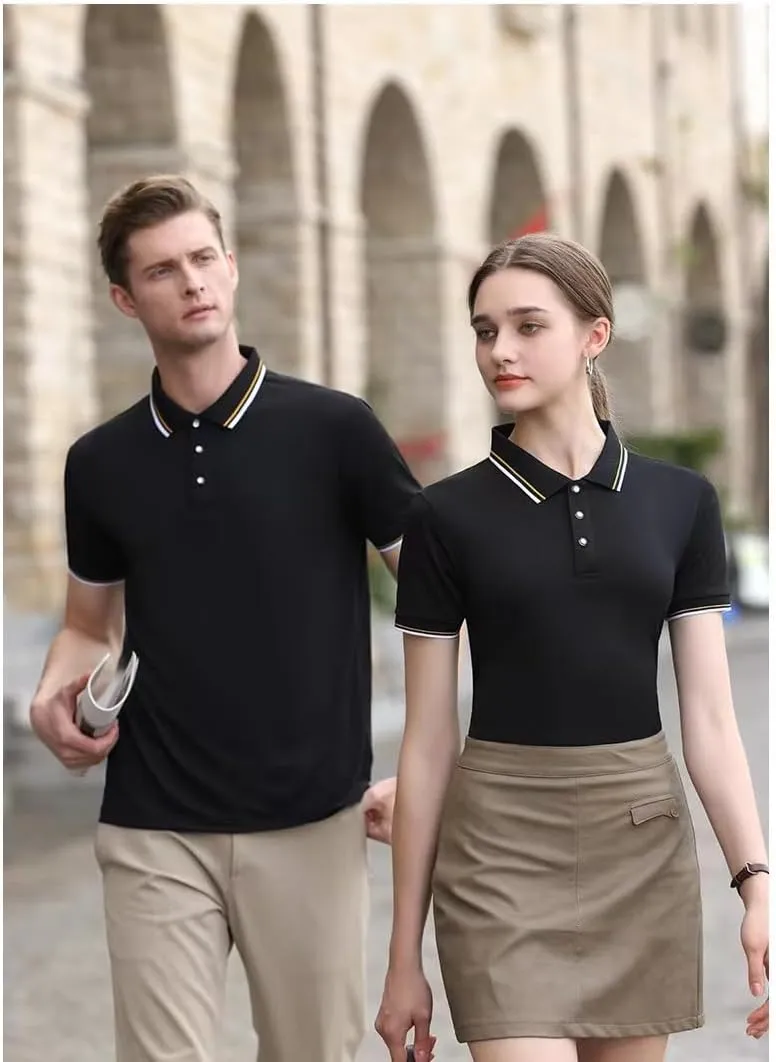 Custom Polo Shirt for Men Women Design Your Own Personalized Print Logo Photo Text Golf Tee Work Shirt