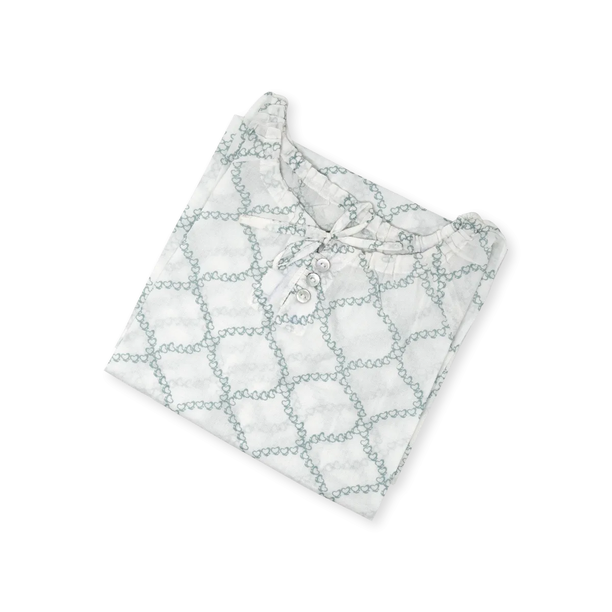 Handprinted Organic Nightgown - Jaipur - Ether