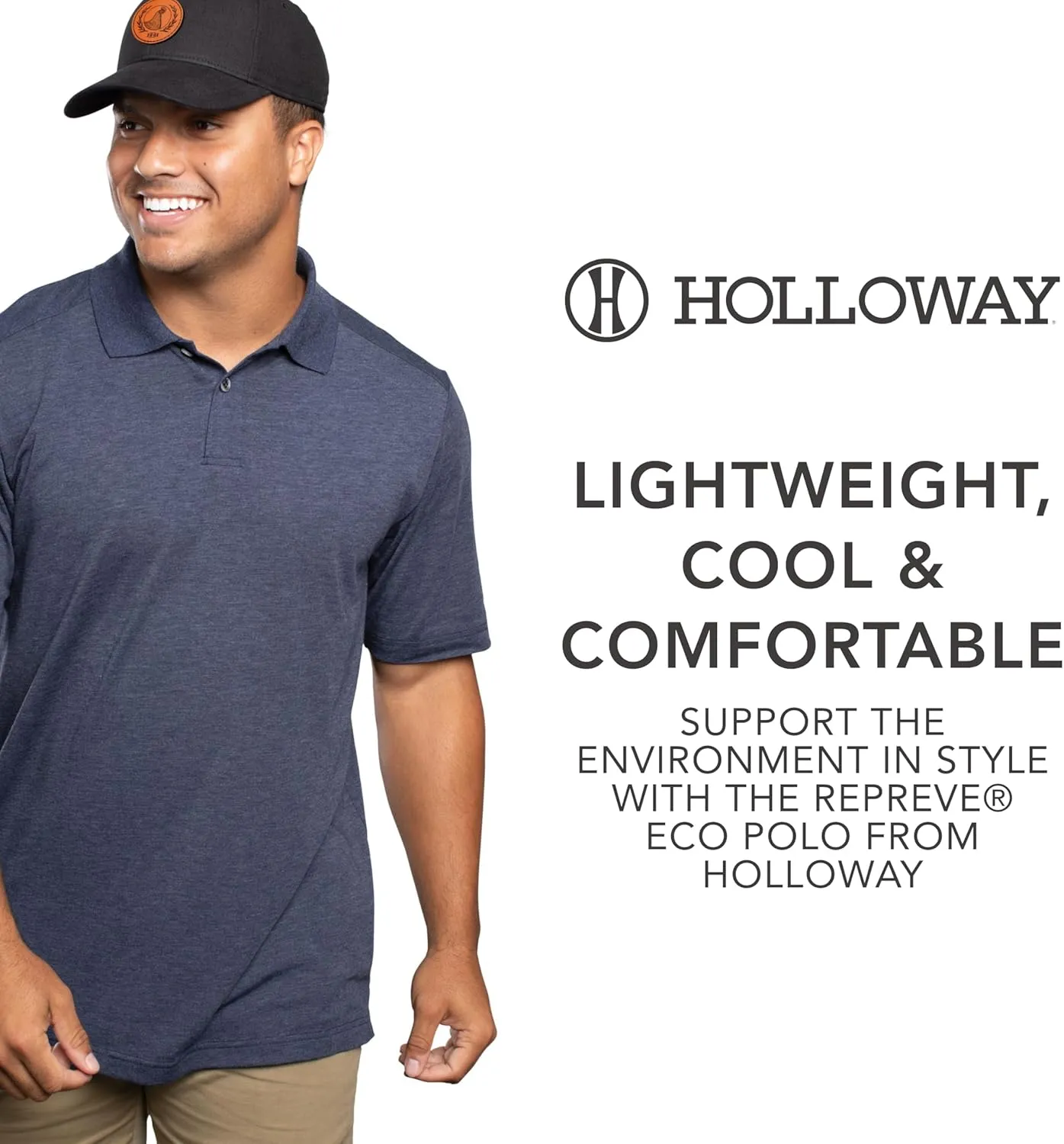 Holloway Men's Repreve Eco Polo
