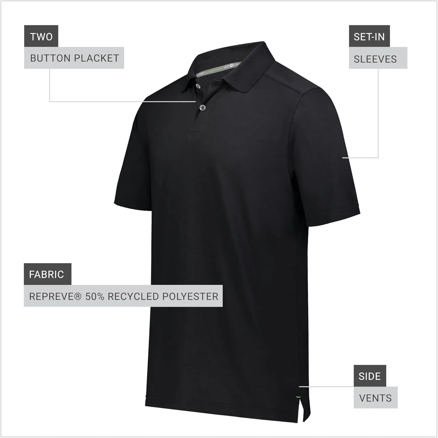 Holloway Men's Repreve Eco Polo