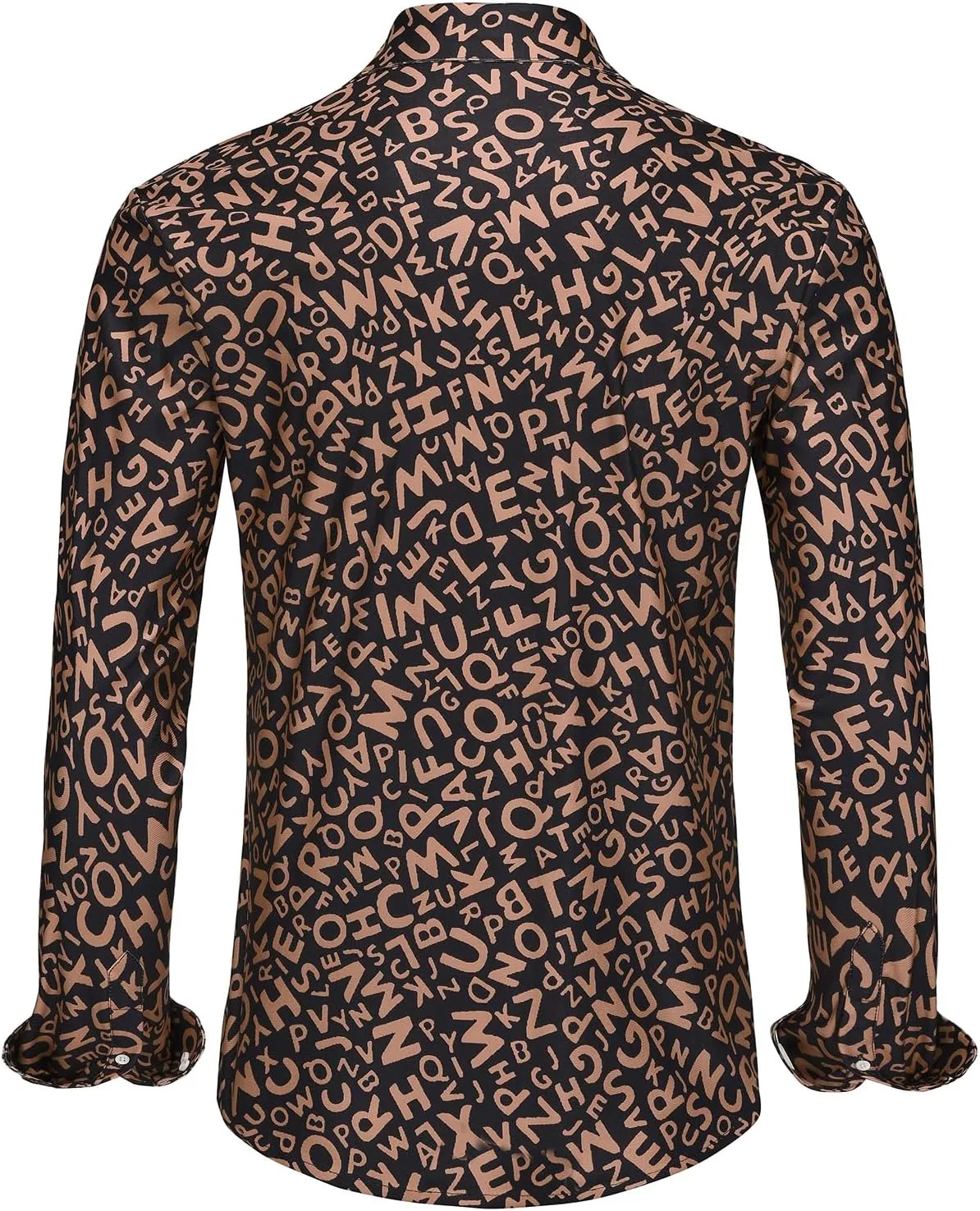 KYKU Mens Long Sleeve Shirt: Fashion Button Down Casual Shirts for Men with Pocket