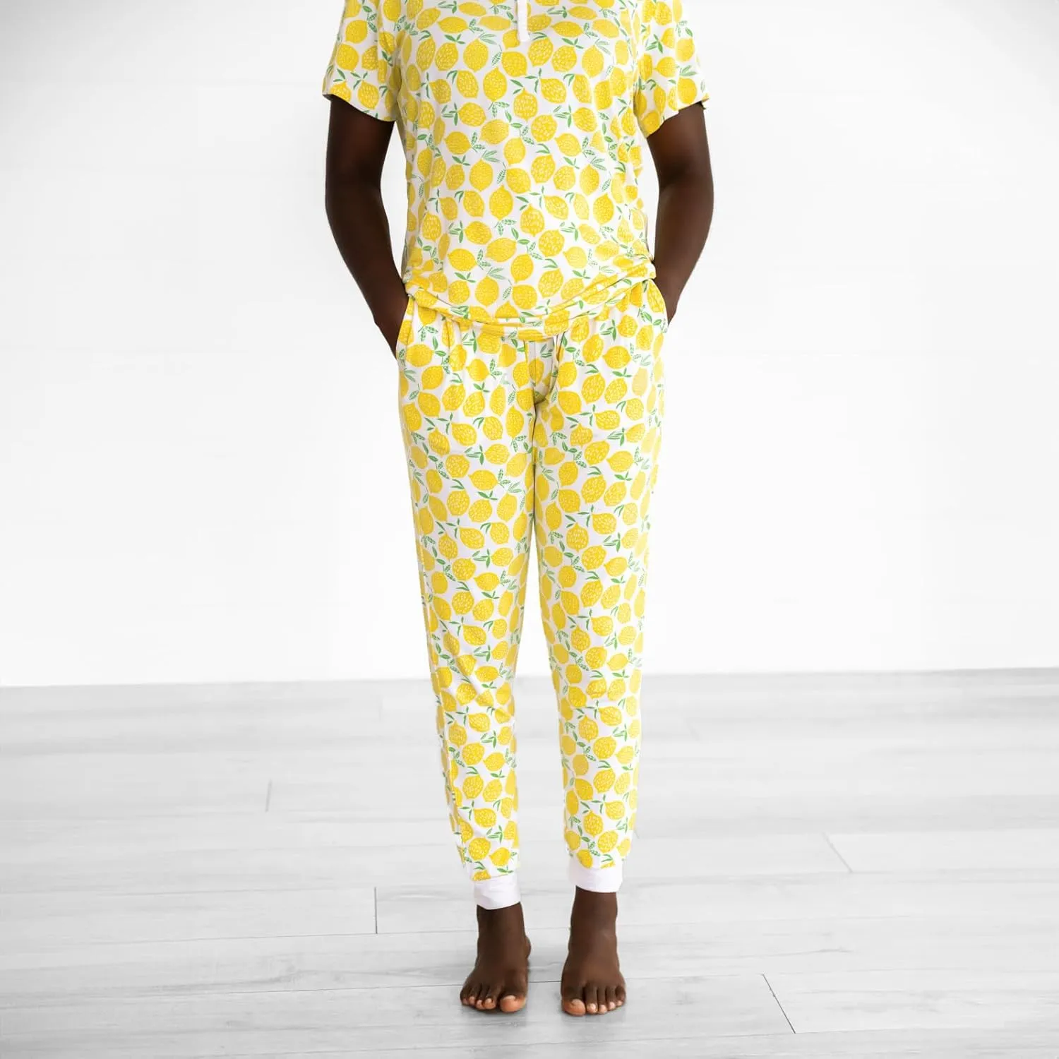 Little Sleepies Women's Pajama Bottoms, Jogger-Style Comfy PJ Pants, Viscose from Bamboo Pajamas, Family Matching Outfits