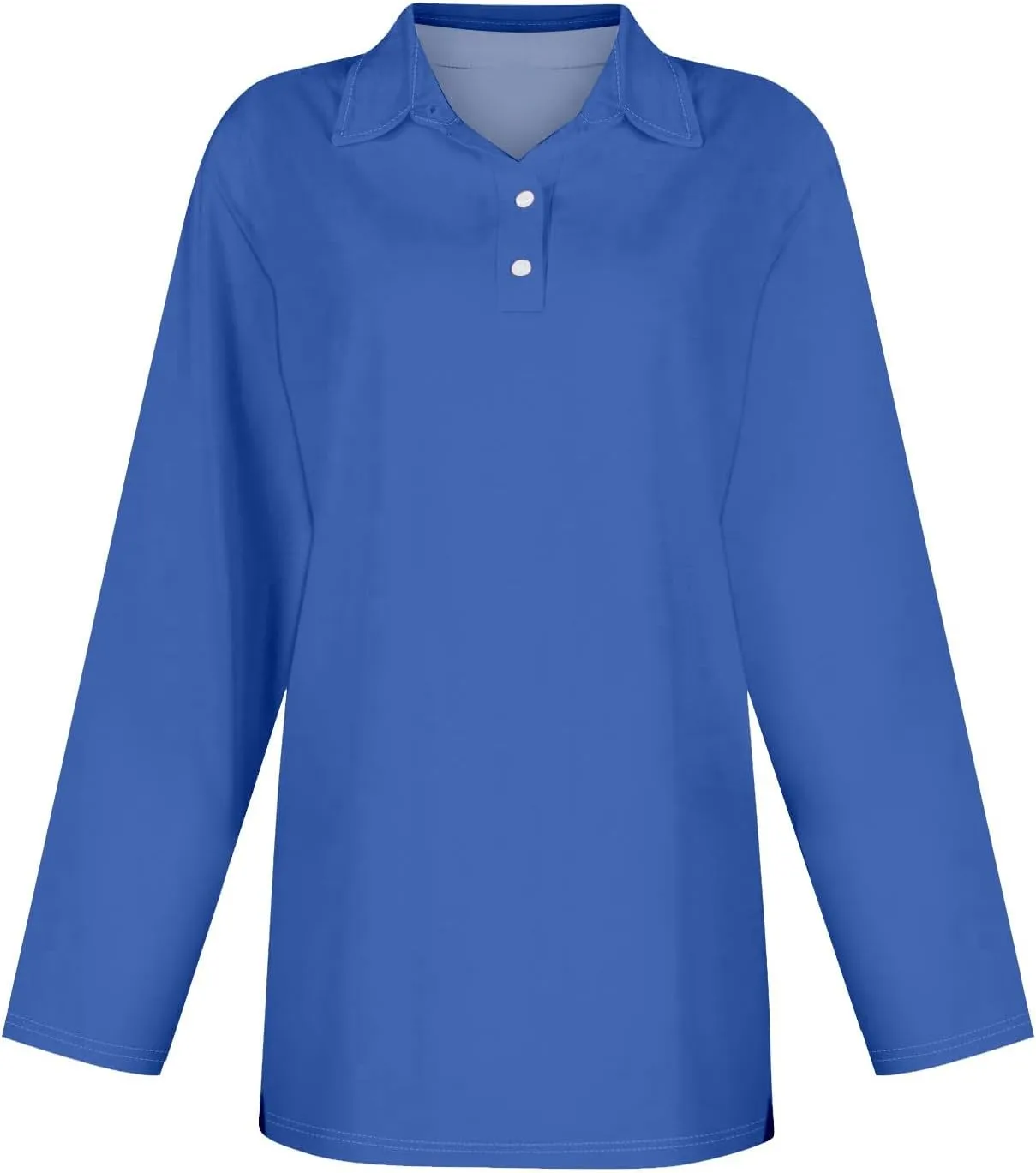 Long Sleeve Work Polo Shirt for Women Quick Dry Athletic Tennis Golf T Shirt Fashion Casual Office Dressy Tunic Tees