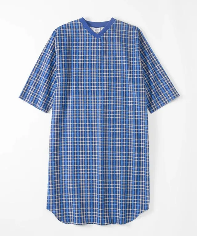 Men's Flannel Hospital Gowns - Clearance