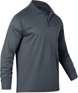 Men's Long Sleeve Polo Shirt Athletic Golf Polo Shirts for Men Quick-Dry Performance Casual Collared Shirts