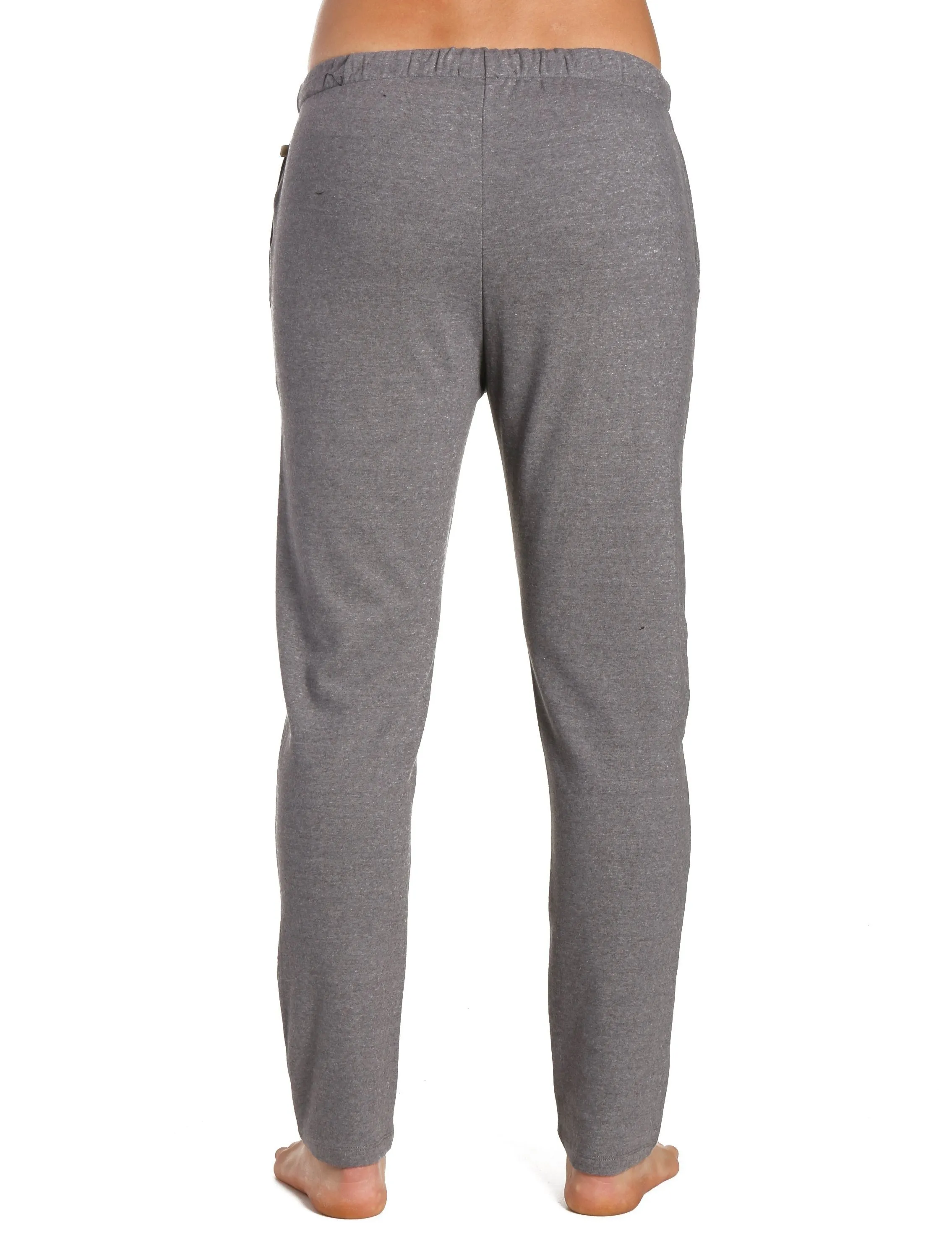 Men's Soft Brushed Rib Slim Fit Lounge Pant