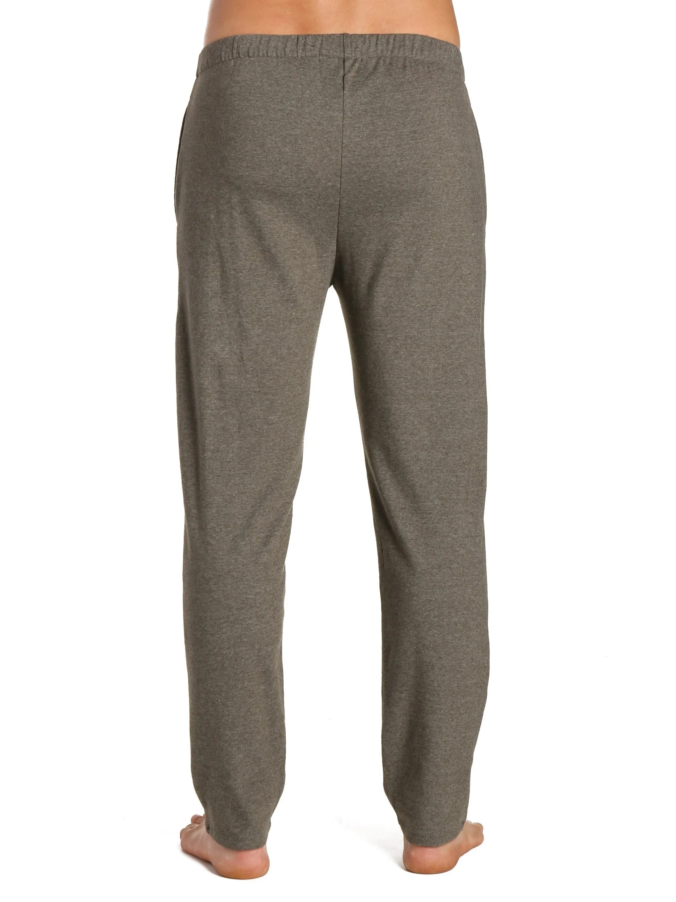 Men's Soft Brushed Rib Slim Fit Lounge Pant