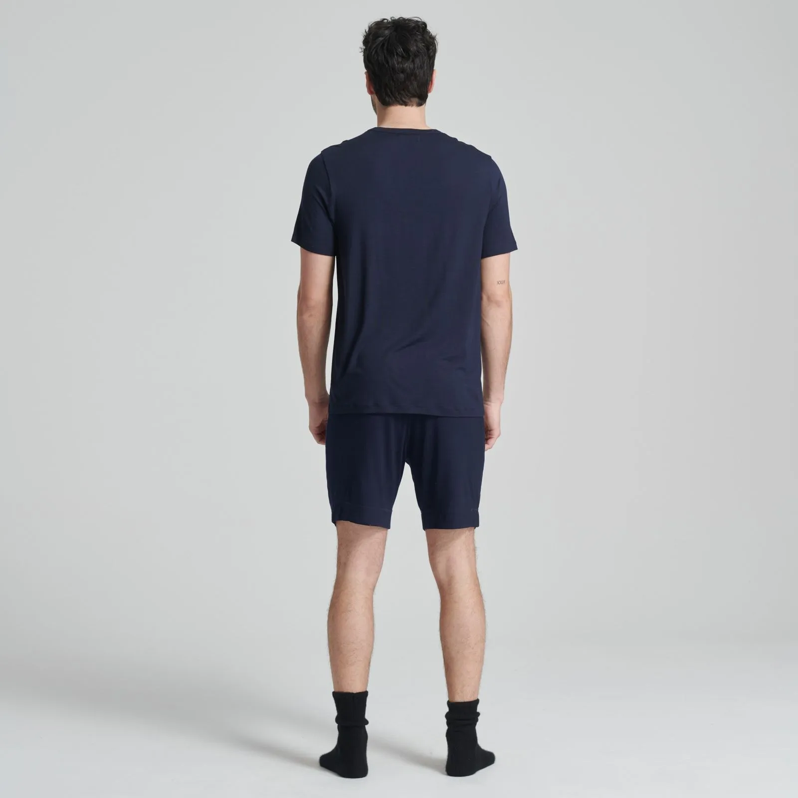 Men's Tee-Shorts Pajama Set