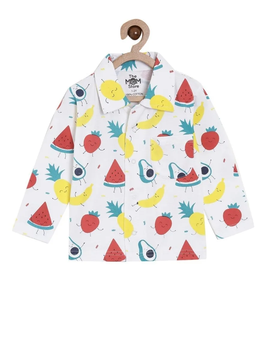 Set Of 2: Fruity Cutie Matching Pajama Set for Mom and Baby