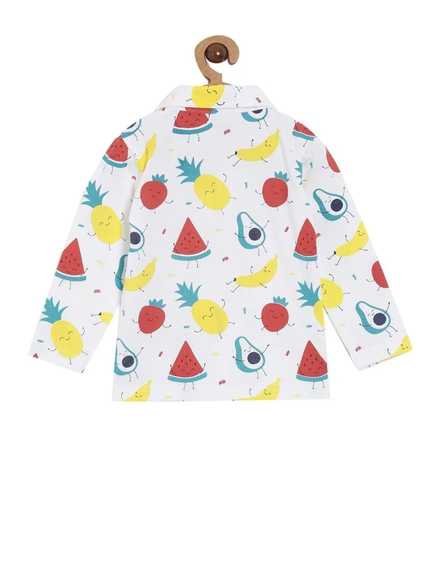 Set Of 2: Fruity Cutie Matching Pajama Set for Mom and Baby