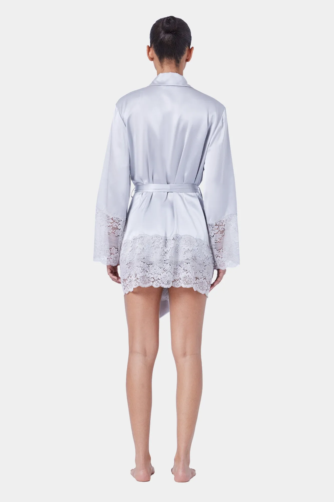 Silk Lace Robe