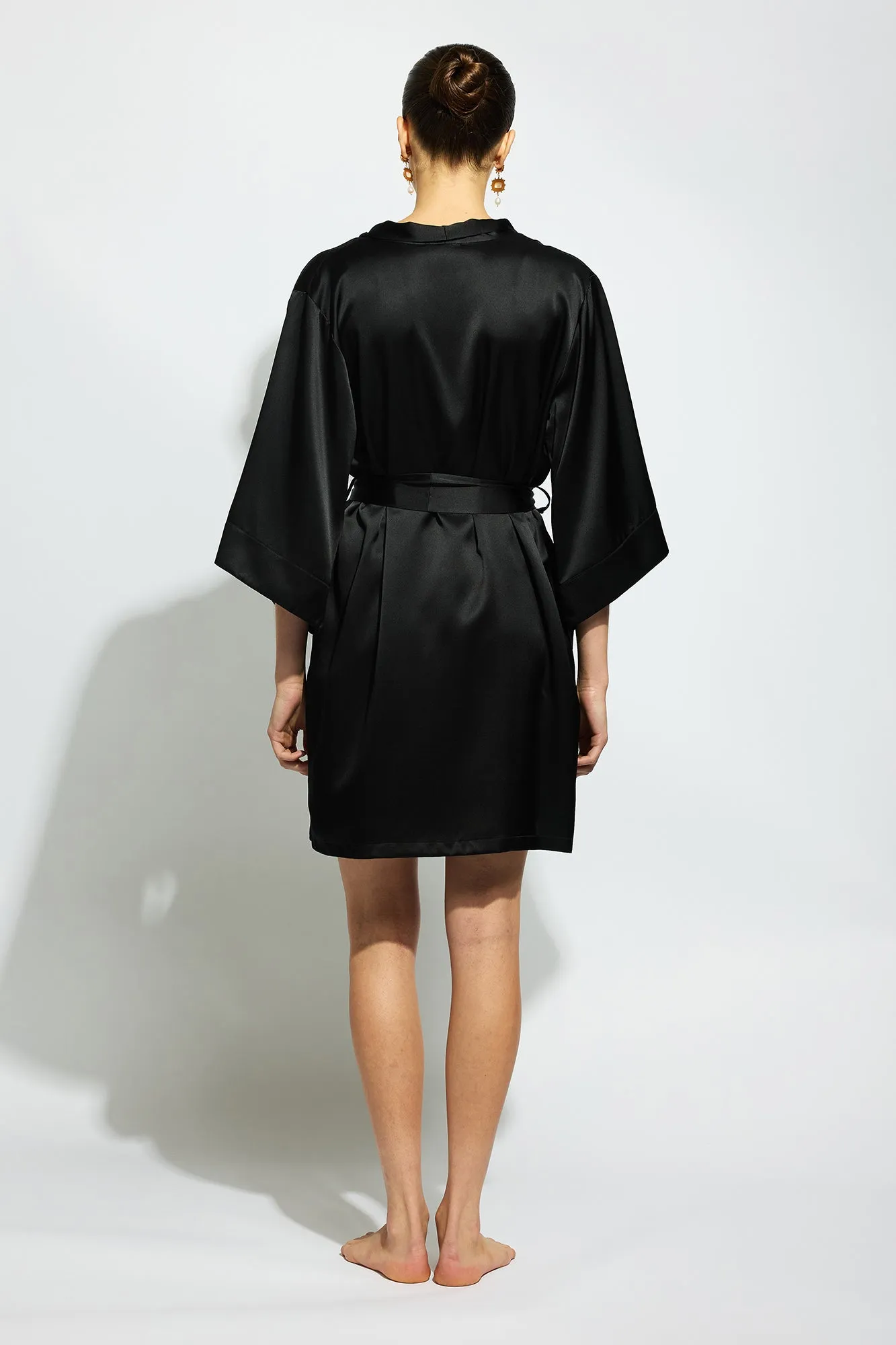 Silk Wrap Robe