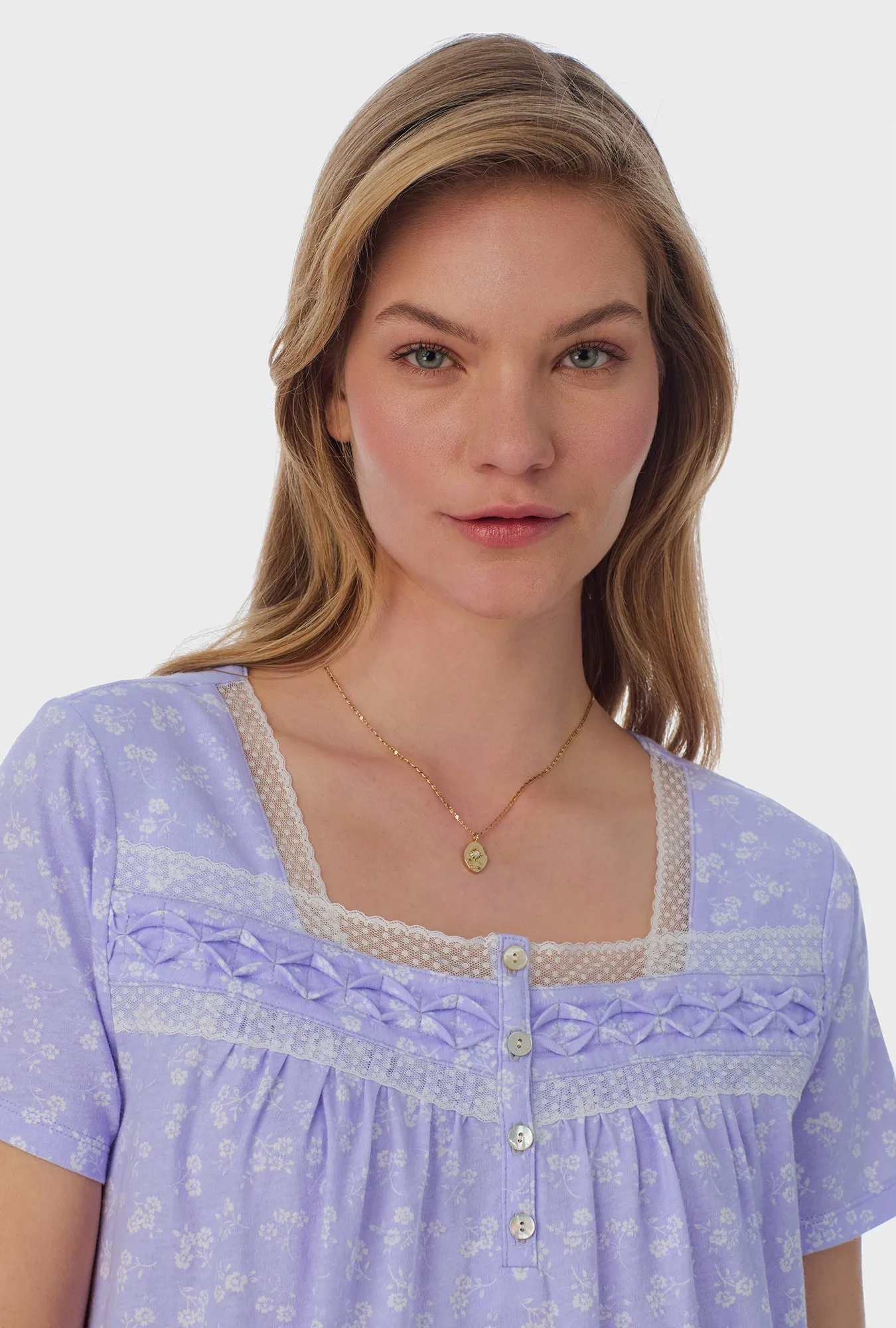 Sweet Ditsy Cotton Waltz Nightgown