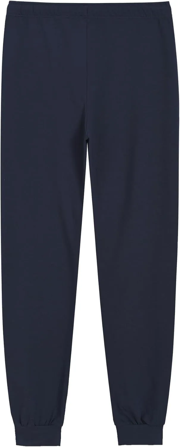 Weintee Men's 34" Inseam Tall Jogger Pajama Pants Cotton Lounge Pants with Pockets