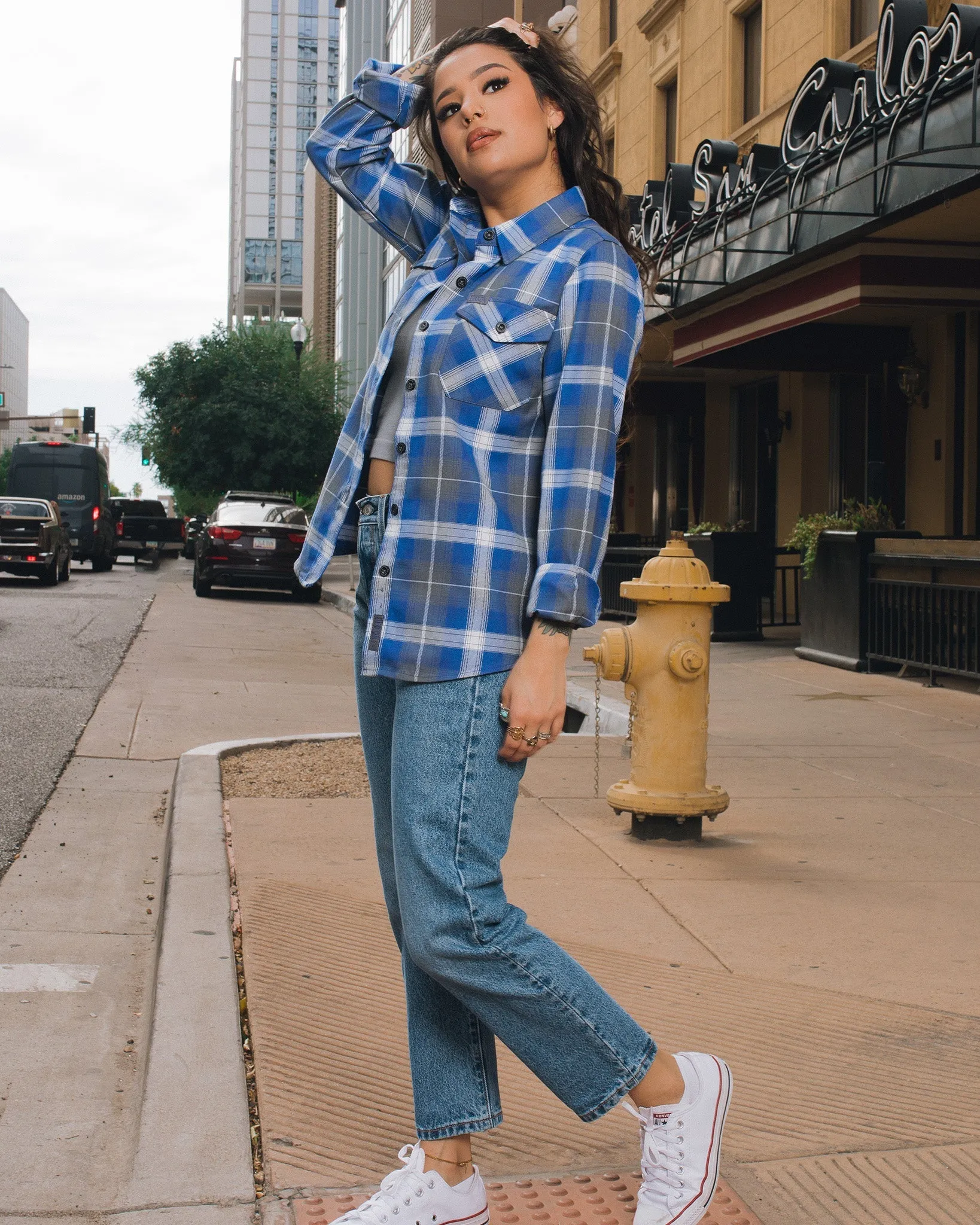 Women's Damen Ave Flannel