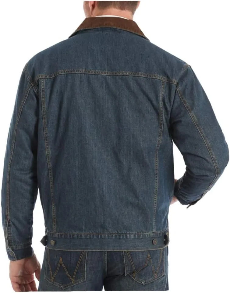 Wrangler Men's Concealed Carry Blanket Lined Denim Jacket